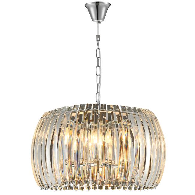 ORBIS 79007/8C CHROME Подвесная люстра Natali Kovaltseva Orbis ORBIS 79007/8C CHROME