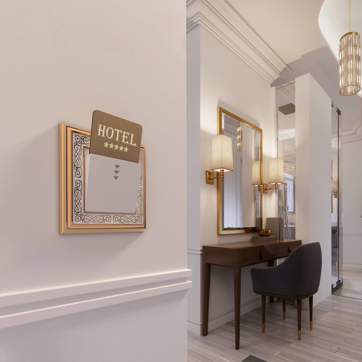 Рамка Werkel W0011429/ Рамка на 1 пост Palacio Gracia (золото/белый)