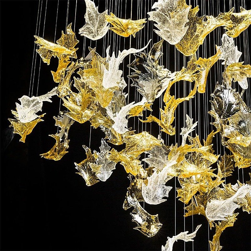 Люстра каскадная L'Arte Luce Luxury Flying Leaves L62913