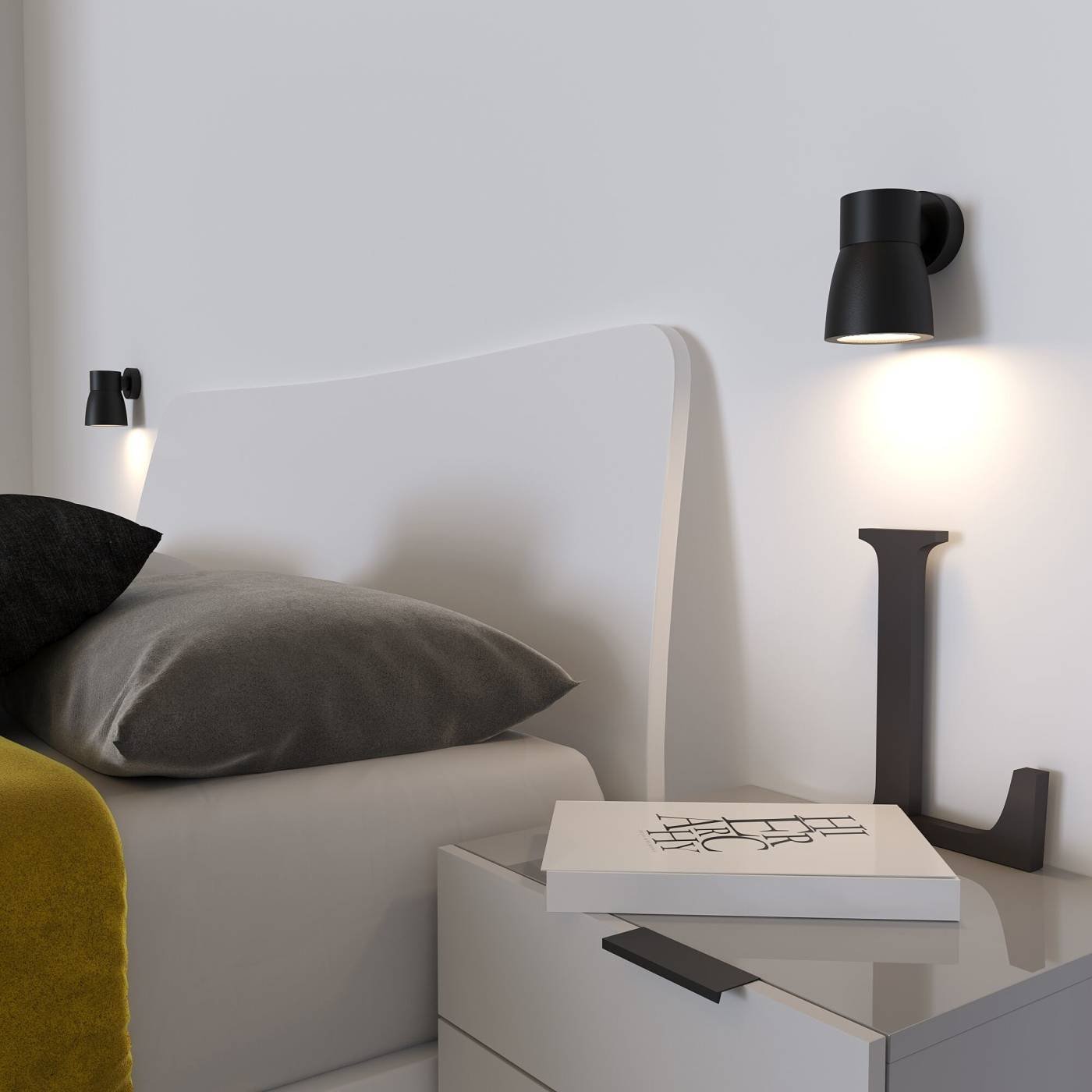 Настенный светильник Elektrostandard Cono Cono черный (MRL 1027)