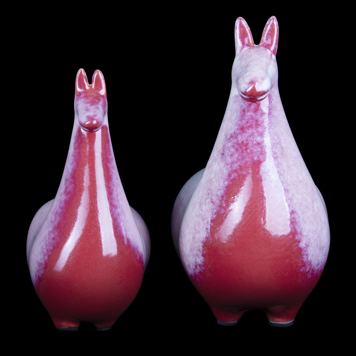 Статуэтка (2 штуки) Loft It Horse 10283 Red (2 pcs)