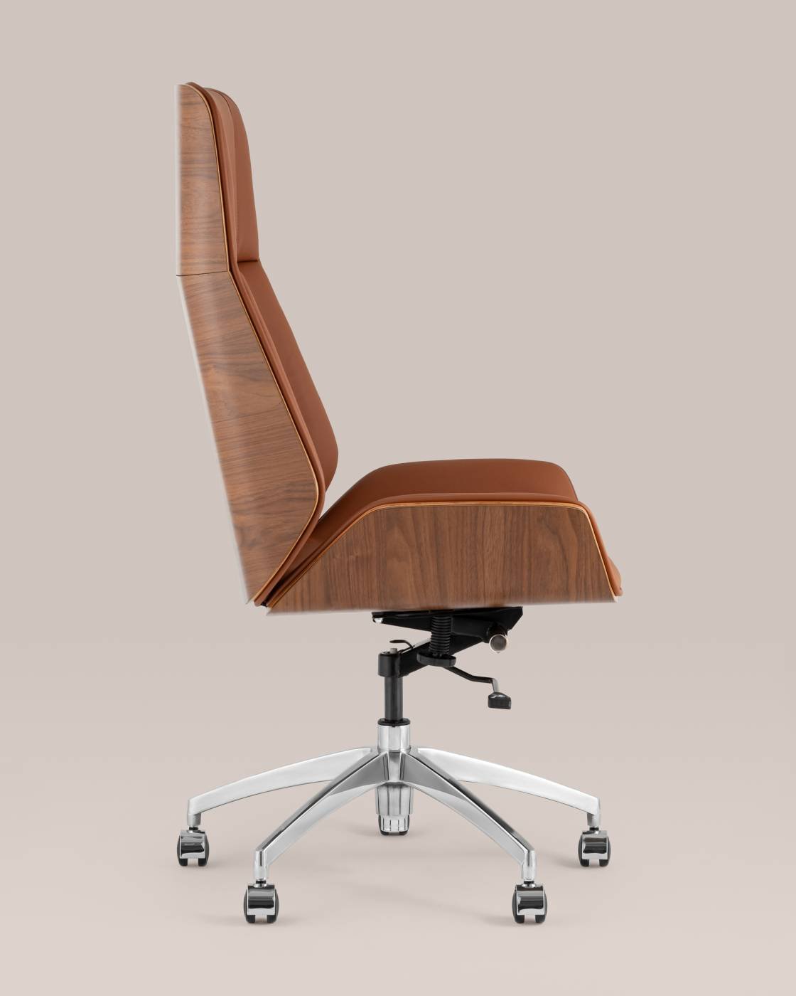 Компьютерное кресло Stool Group Crown A312 8383-14 walnut back