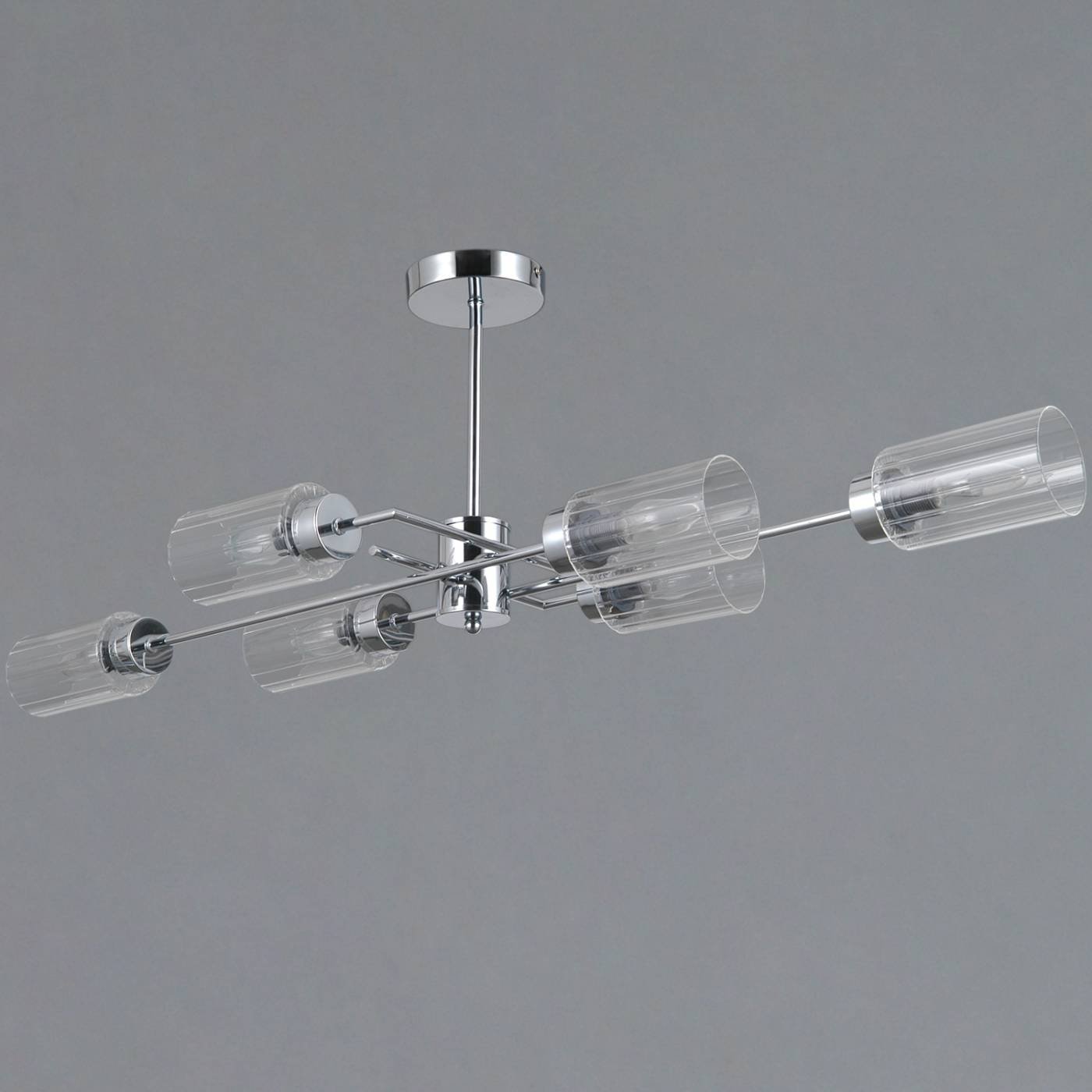 Потолочная люстра ILLUMICO IL0734-6ASQ-25 CR NAPLES