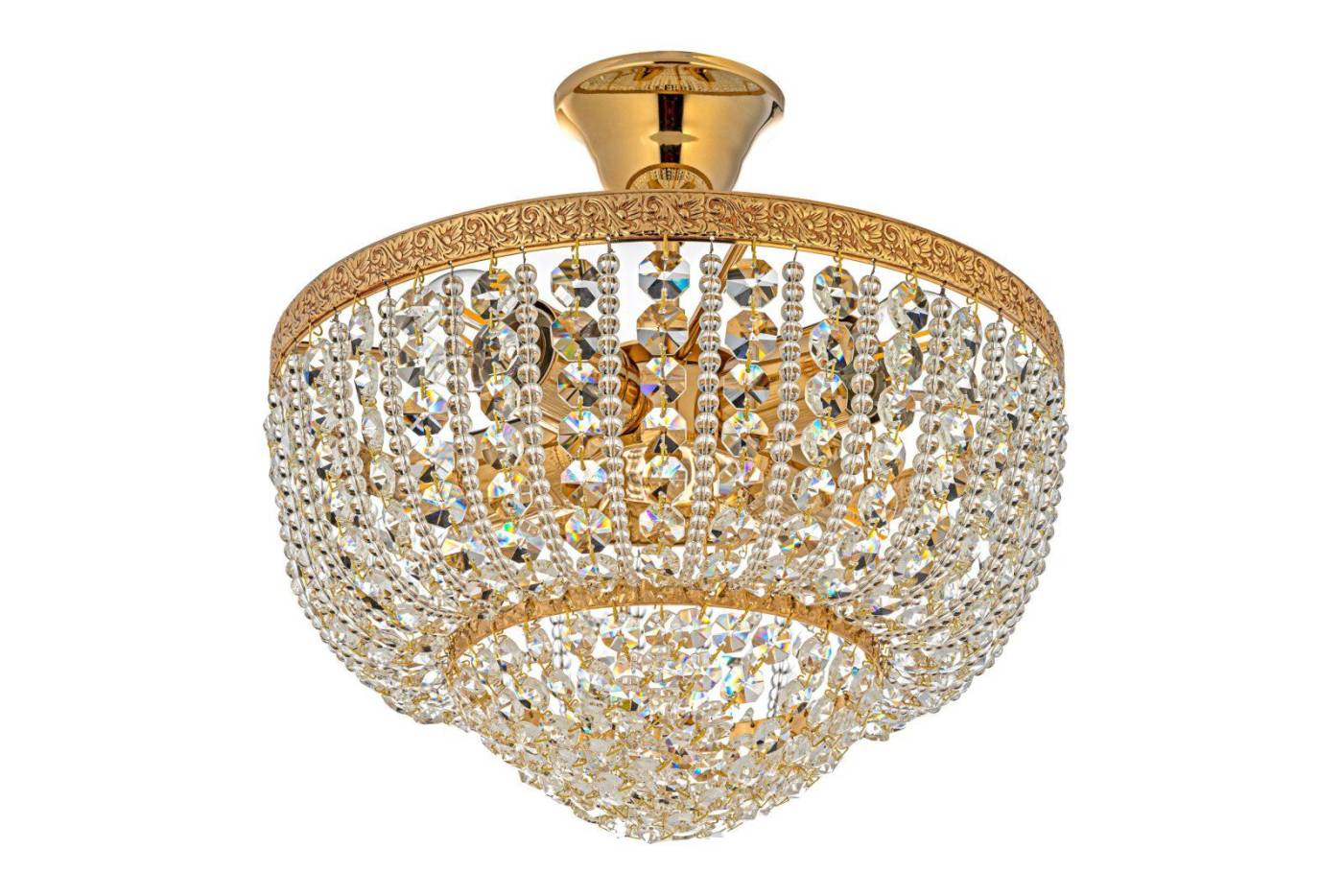 Потолочная хрустальная люстра Arti Lampadari Favola Favola E 1.3.30.502 G