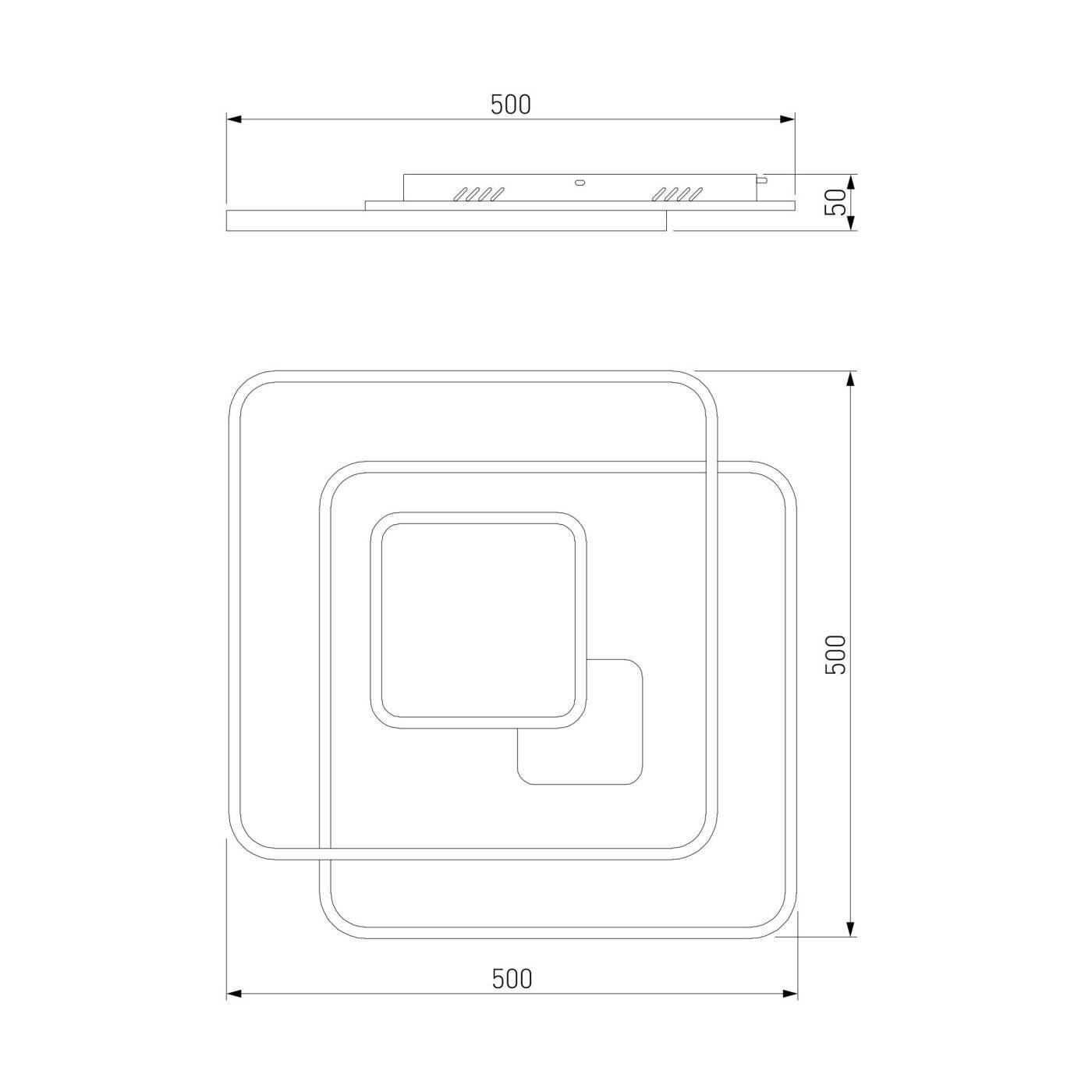 90255/1 белый Smart Потолочная люстра Caroline Eurosvet 90255/1 белый Smart