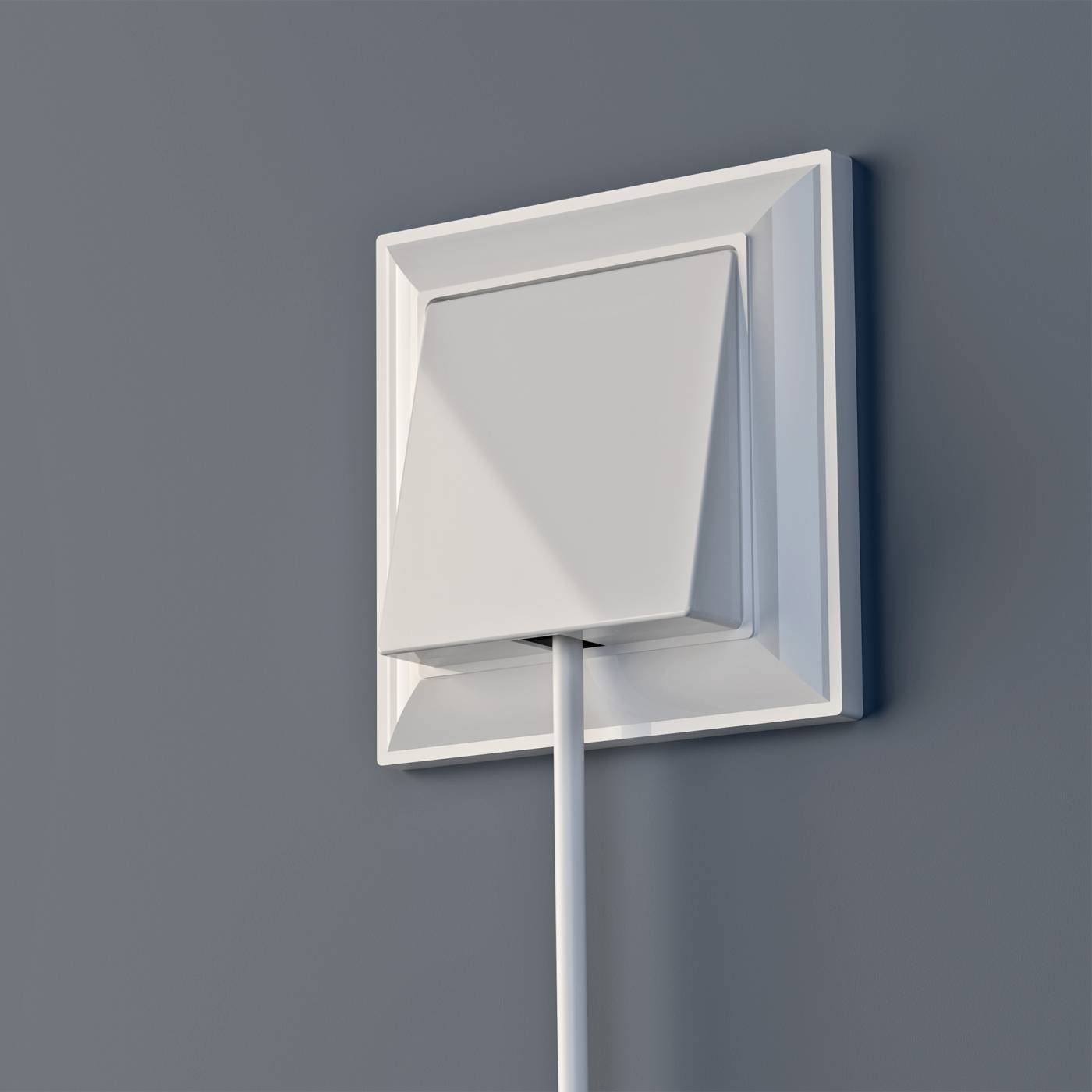 W1150201/ Вывод кабеля (белый) Werkel W1150201/ Вывод кабеля (белый)