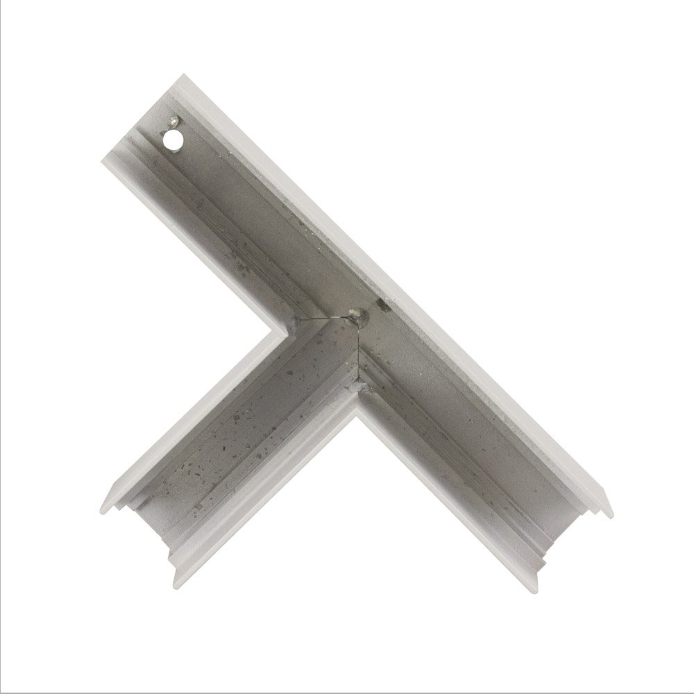 Коннектор для шинопровода AM Group MAGNET AM401 LL-20B 90° Т-образный WH