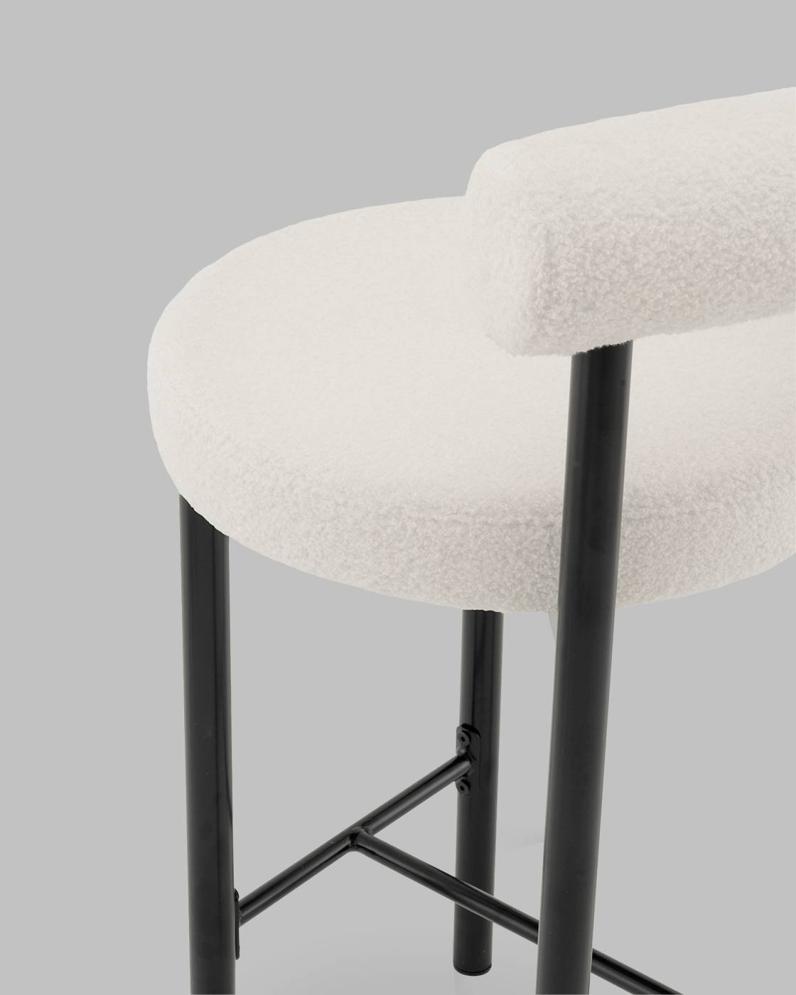 Полубарный стул Stool Group vd-plb-floreo-fl-milk