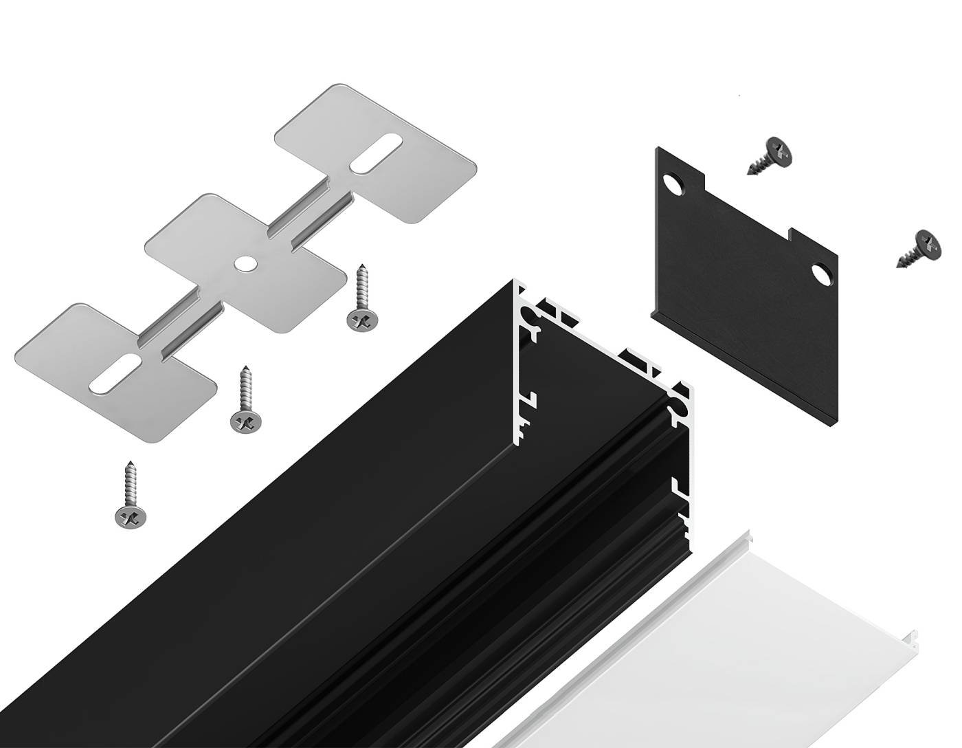 Профиль Ambrella Illumination GP2500BK