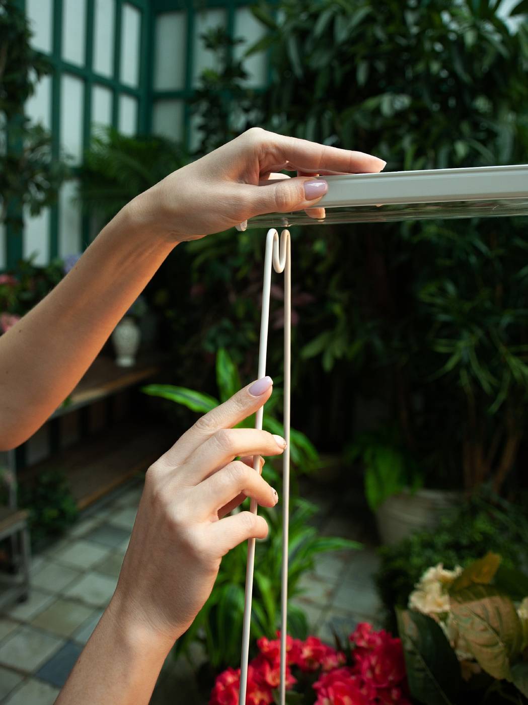 Подставка металлическая для светильника ULI-P, высота 800 мм Uniel UFP-G20S H80 WHITE