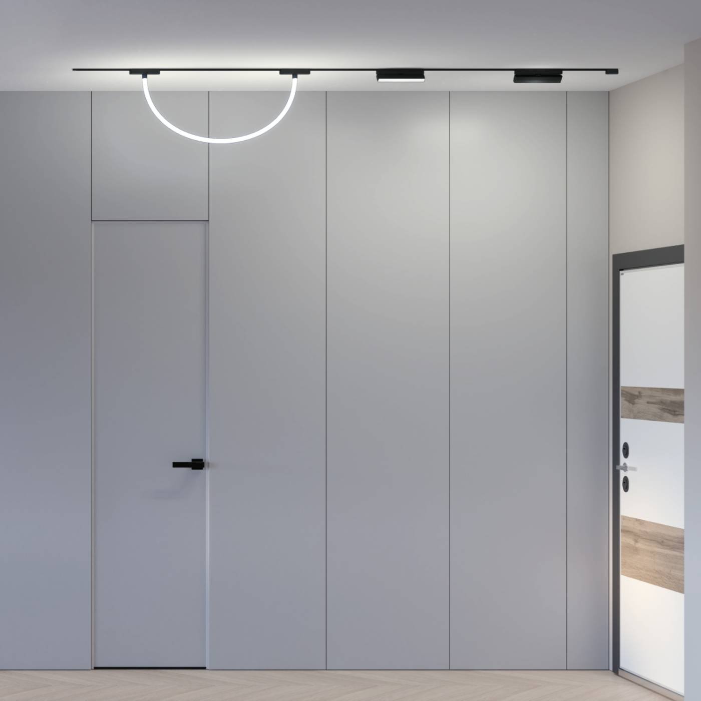 DK5327-BK Трековый светильник Denkirs Air Ray DK5327-BK
