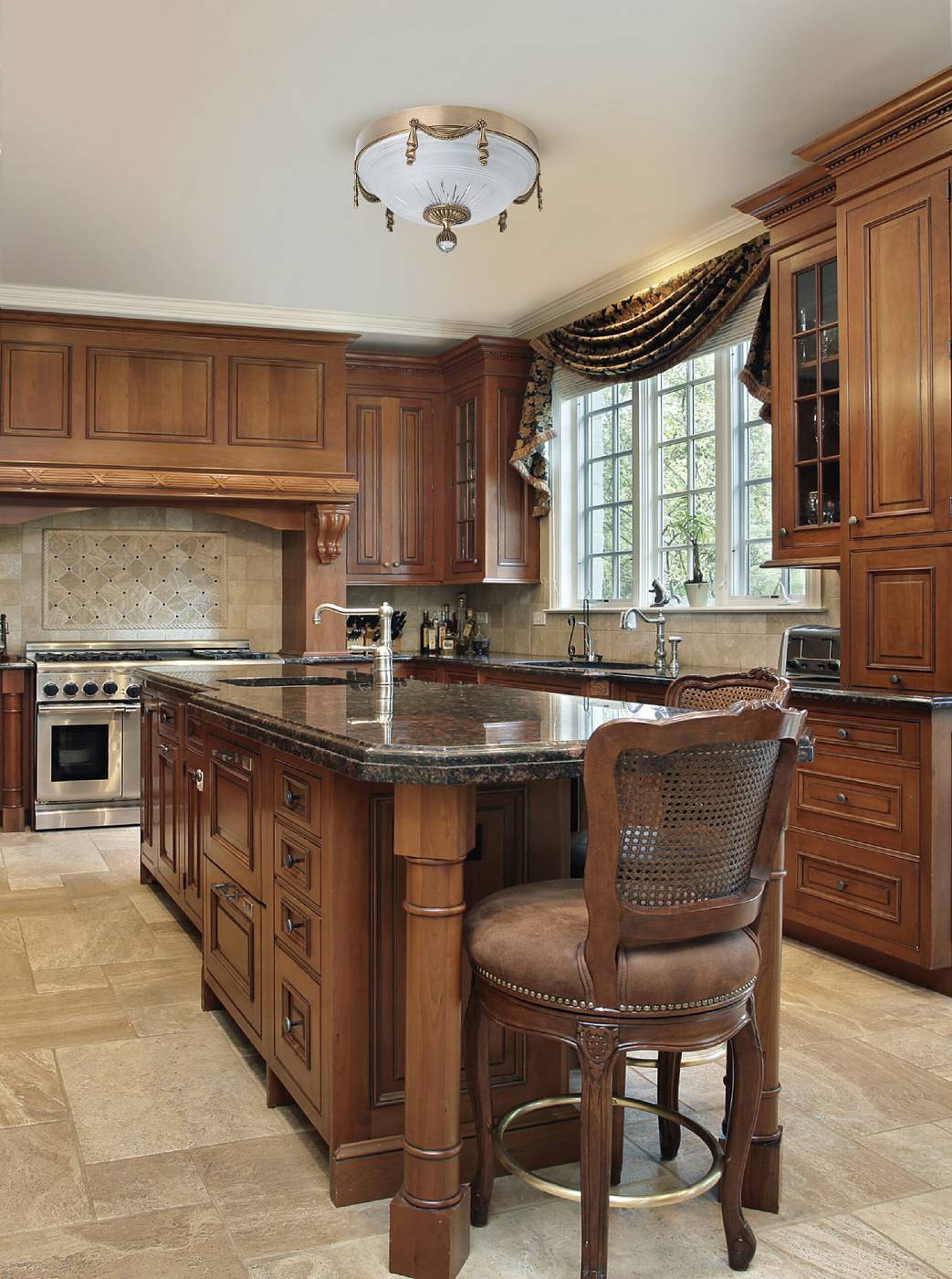 Светильник потолочный Kutek Baccara BAC-PLM-4(P)400