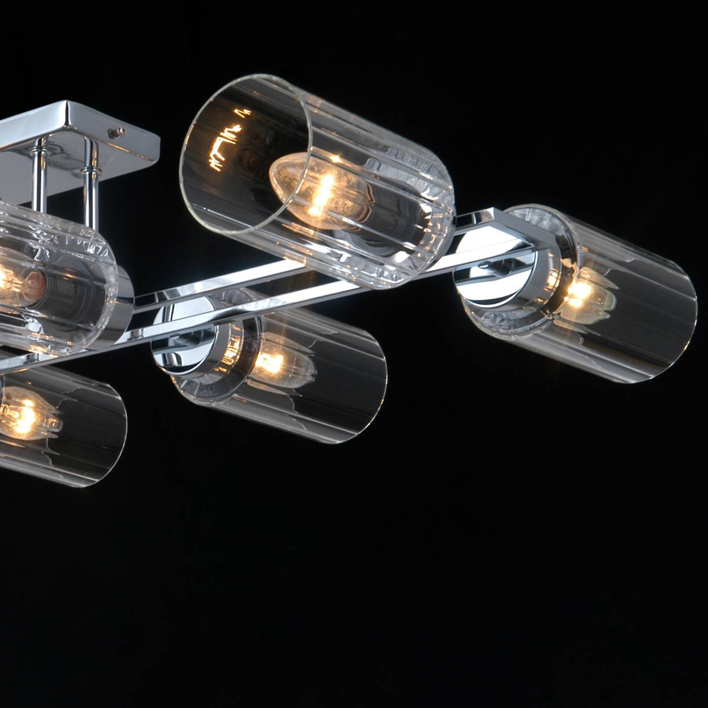 Потолочная люстра ILLUMICO IL0780-8CSQ-25 CR NAPLES