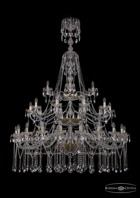 Подвесная хрустальная люстра 1413 Bohemia 1413/20+10+5/530/XL-201/3d G