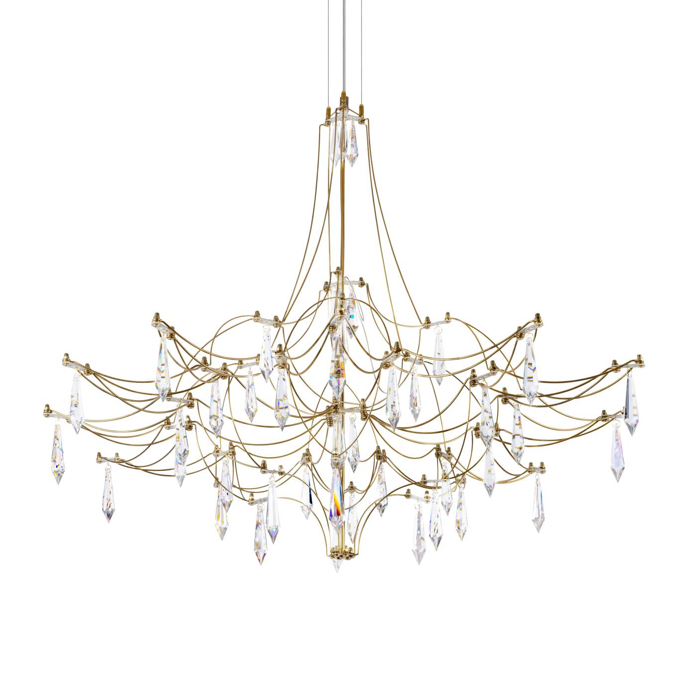 Подвесная люстра Mira Loft It 10588/800 Gold Asfour