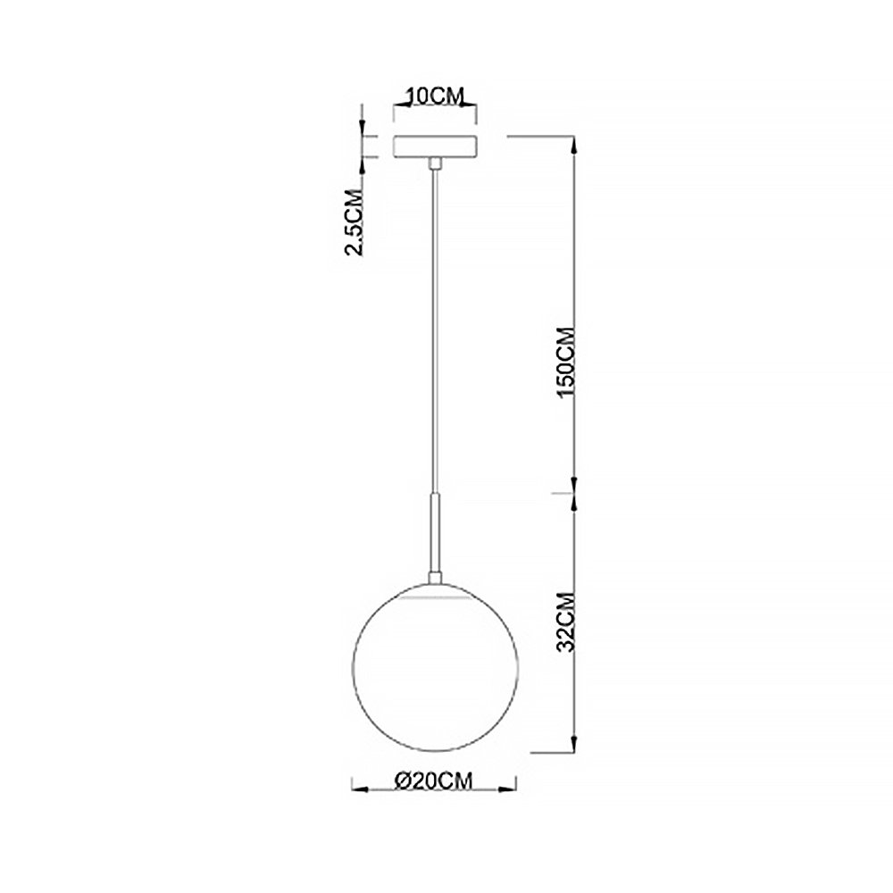Светильник подвесной Arte Lamp Volare A1563SP-1BK