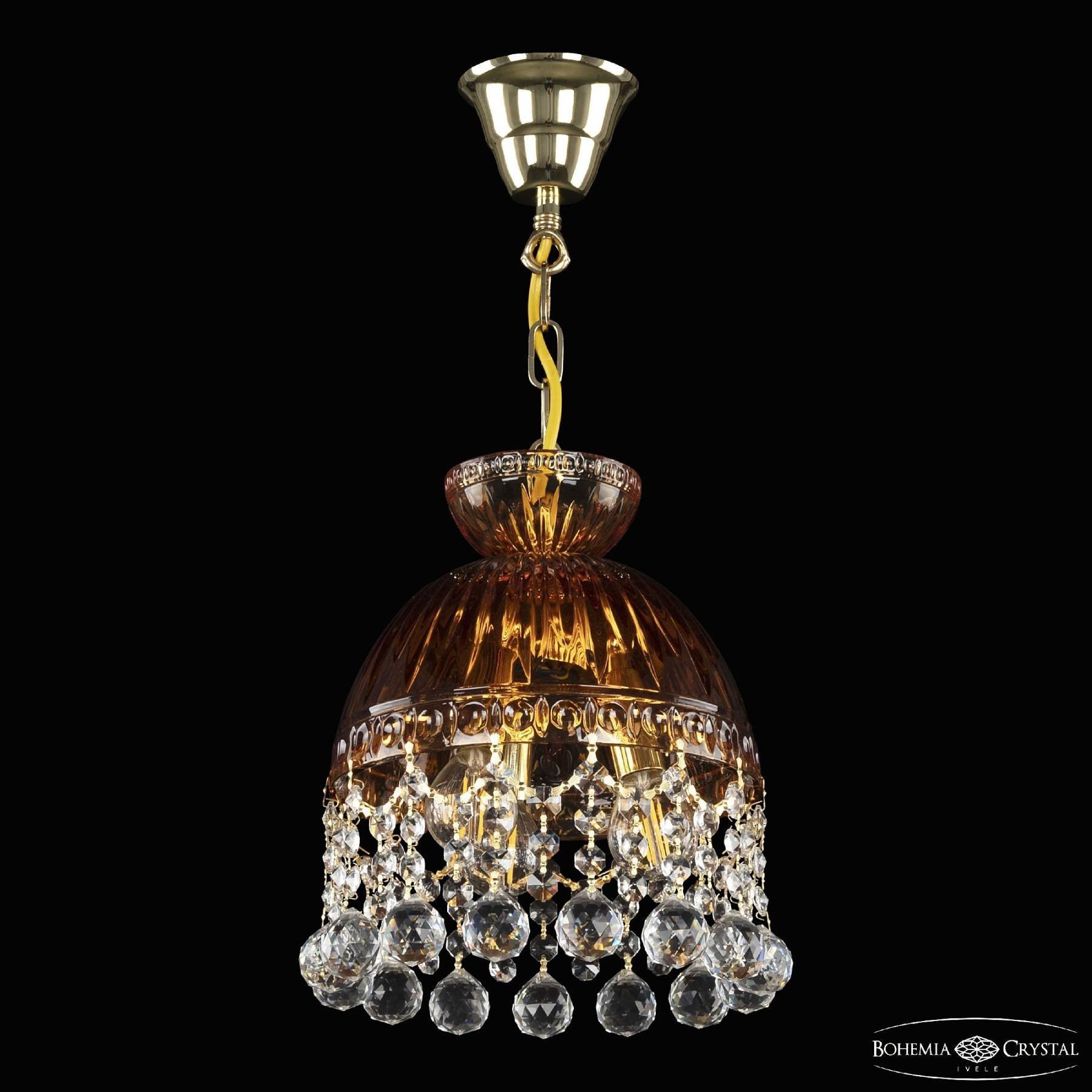 5478/22 G Amber/M-1G Balls Светильник подвесной Bohemia 5478 5478/22 G Amber/M-1G Balls