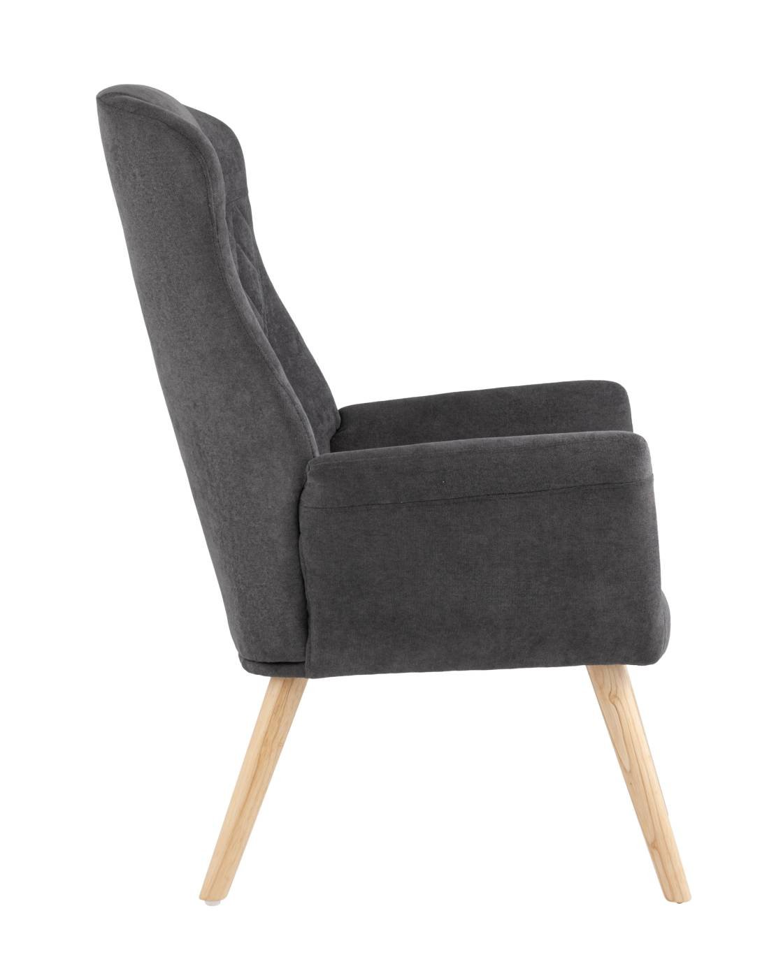 QH-8337K 263-21 dark grey Кресло Stool Group Парлор УТ000037095