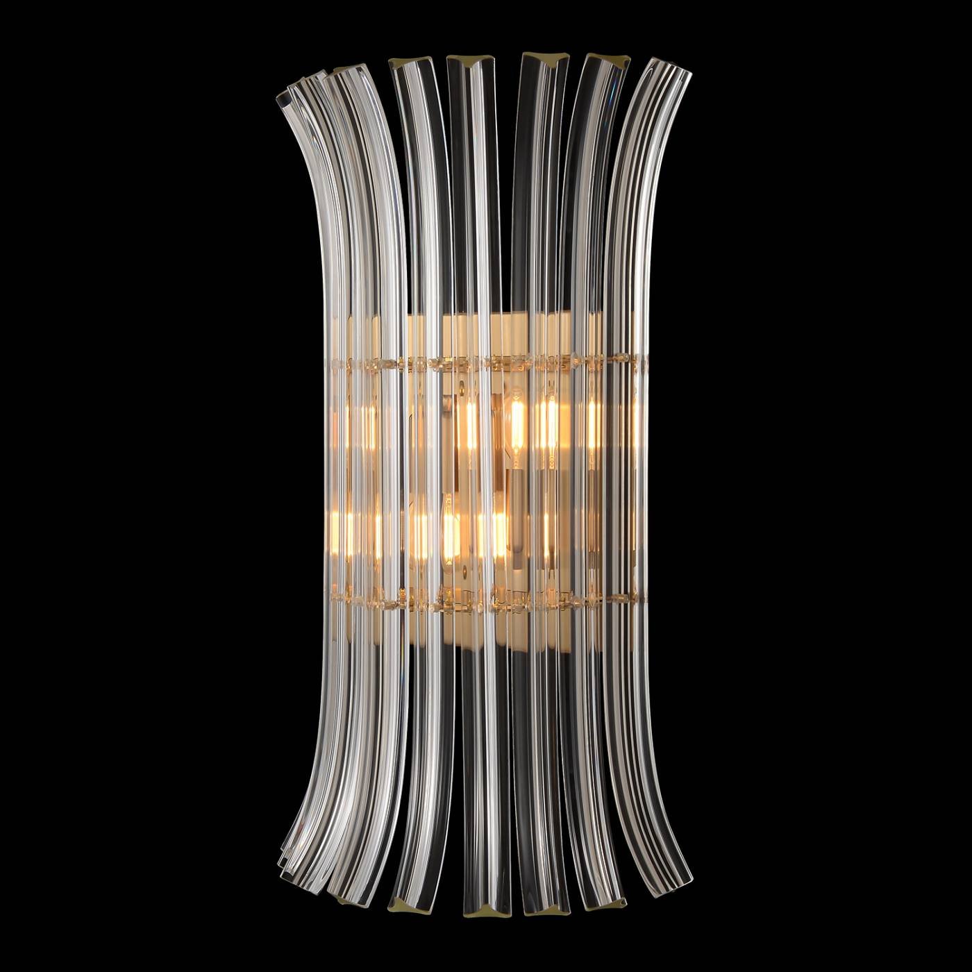 CASCADA AP2 BRASS Бра настенное CASCADA Crystal Lux CASCADA AP2 BRASS