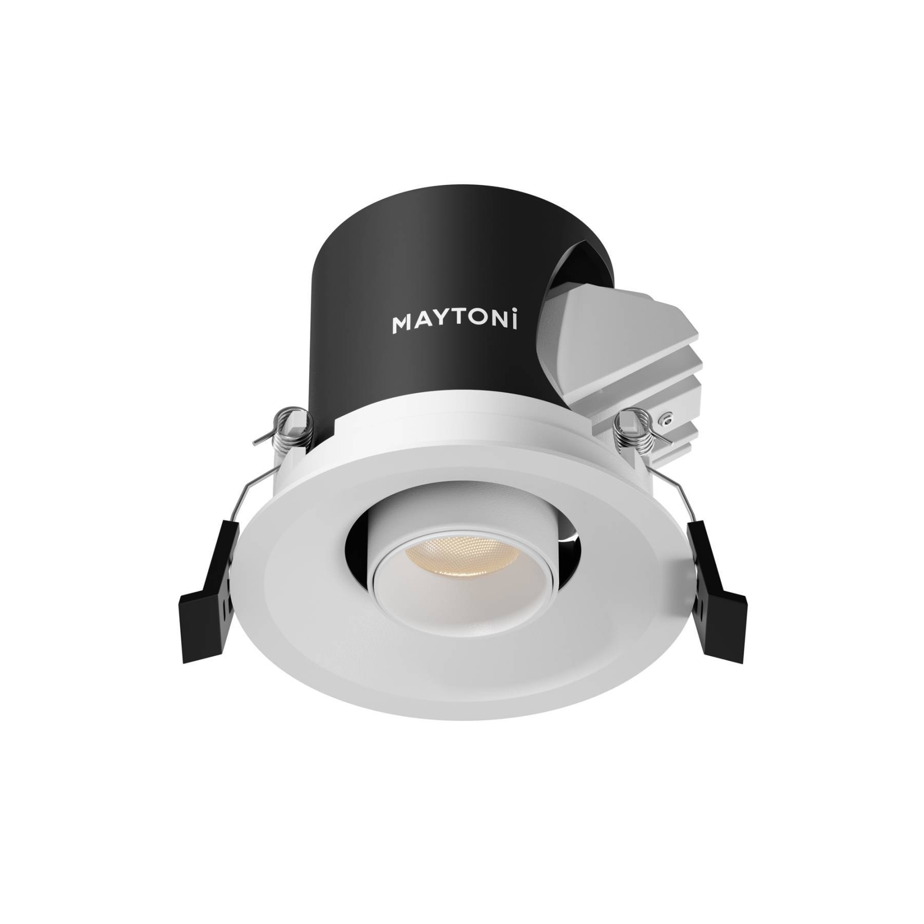 DL127-8W3K-W Встраиваемый светильник Focus LED mini Maytoni DL127-8W3K-W