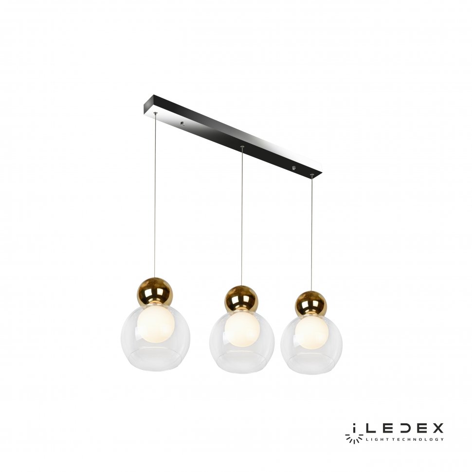 Светильник подвесной ILedex Blossom C4476-3L GL
