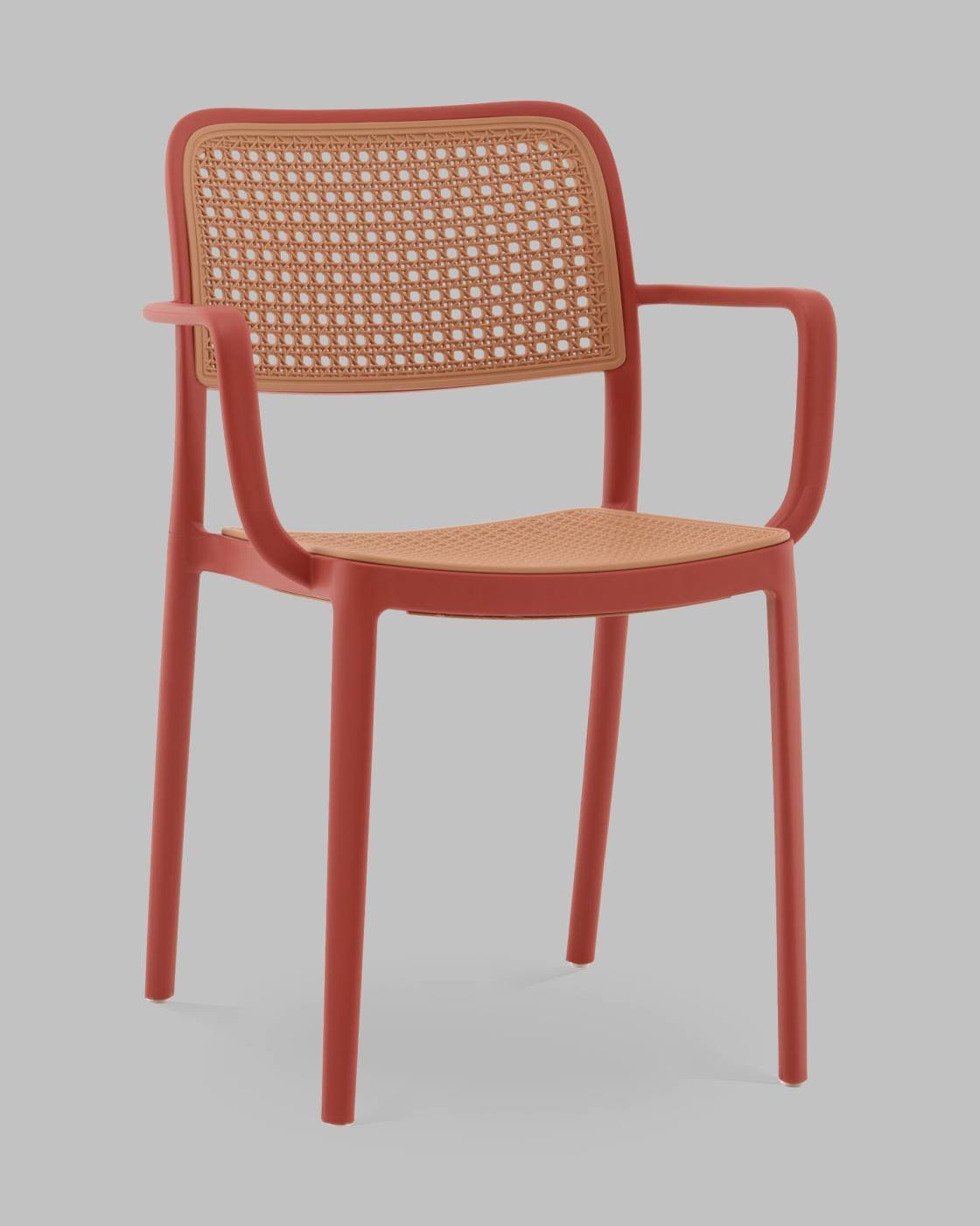 Стул пластиковый Stool Group Yona PP-297 red 36877