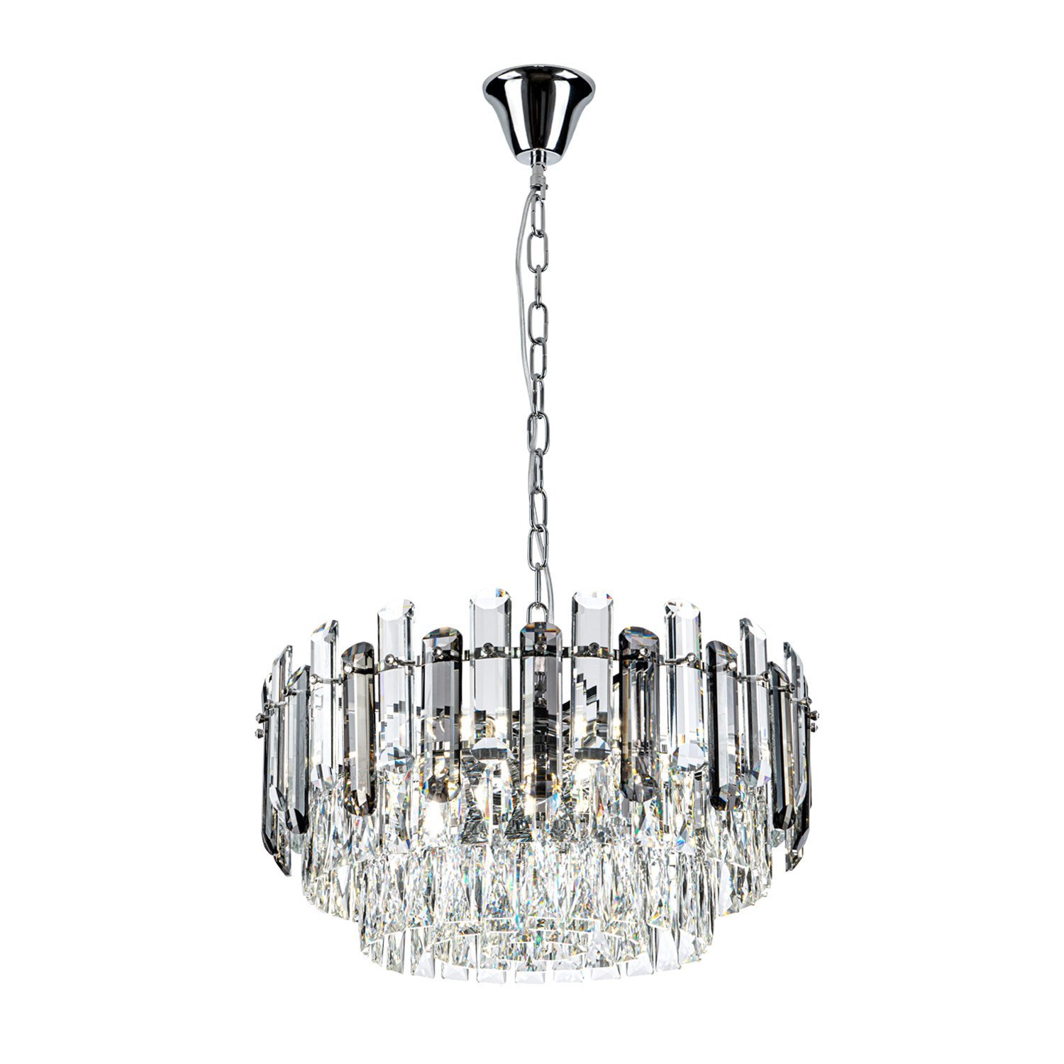 ML.9006.9 CR-SM Подвесная люстра ML Modelux ML.9006.9 CR-SM