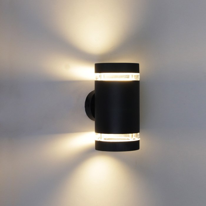 Настенный светильник уличный 86226-9.2-002CT 2*GX53 BK