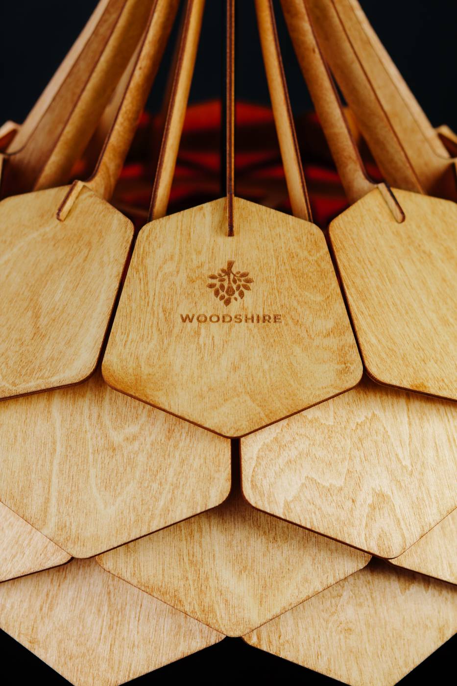 Светильник подвесной Woodshire Далиа 1240vi