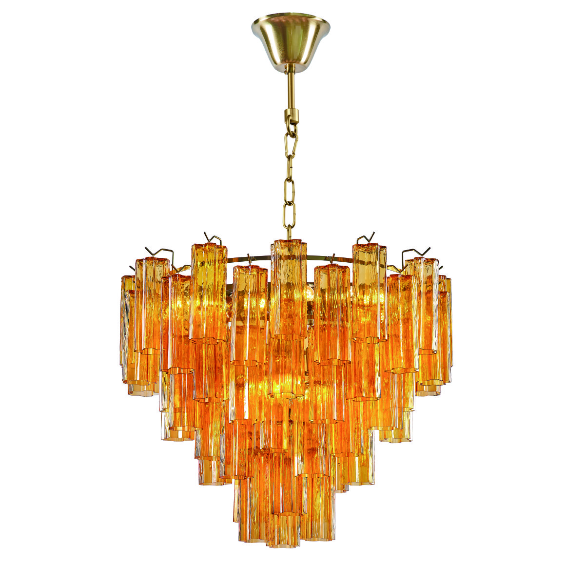 OWD2093-D75 gold/amber Подвесная люстра Delight Collection OWD2093 OWD2093-D75 gold/amber