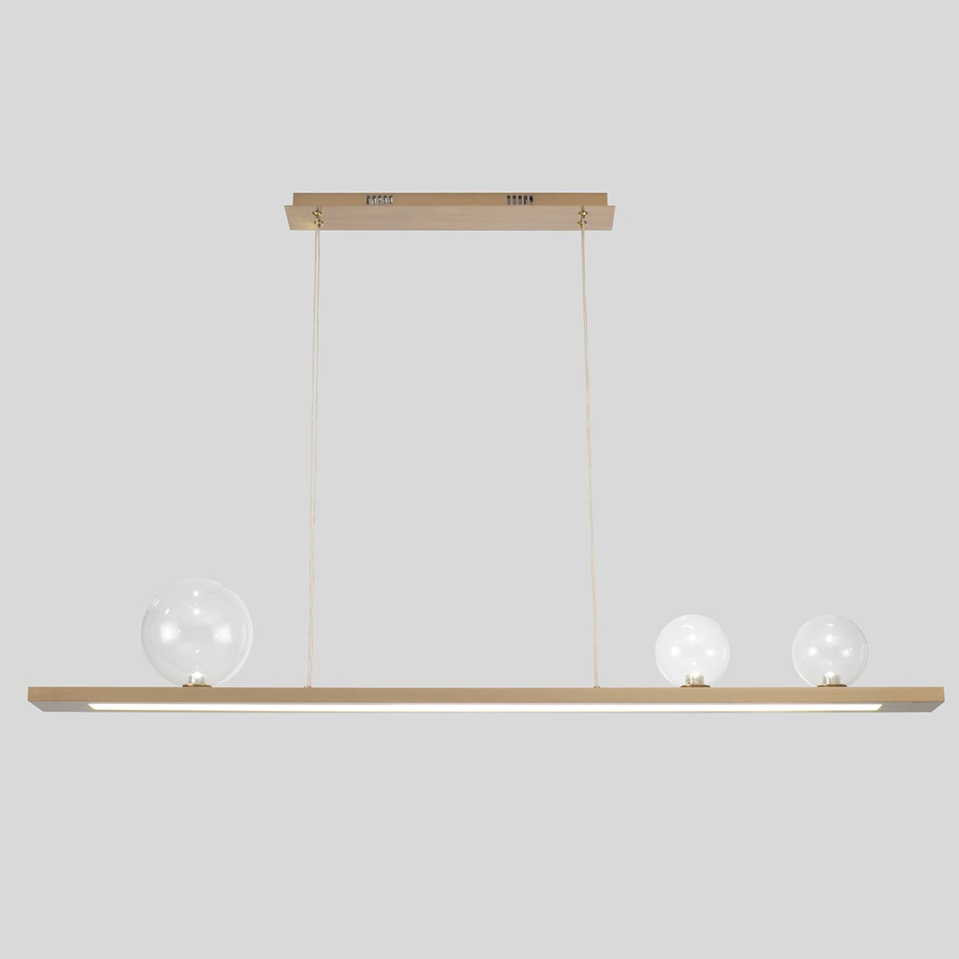 AHORA SP1 L1200 BRASS Светильник подвесной Crystal Lux Ahora AHORA SP1 L1200 BRASS
