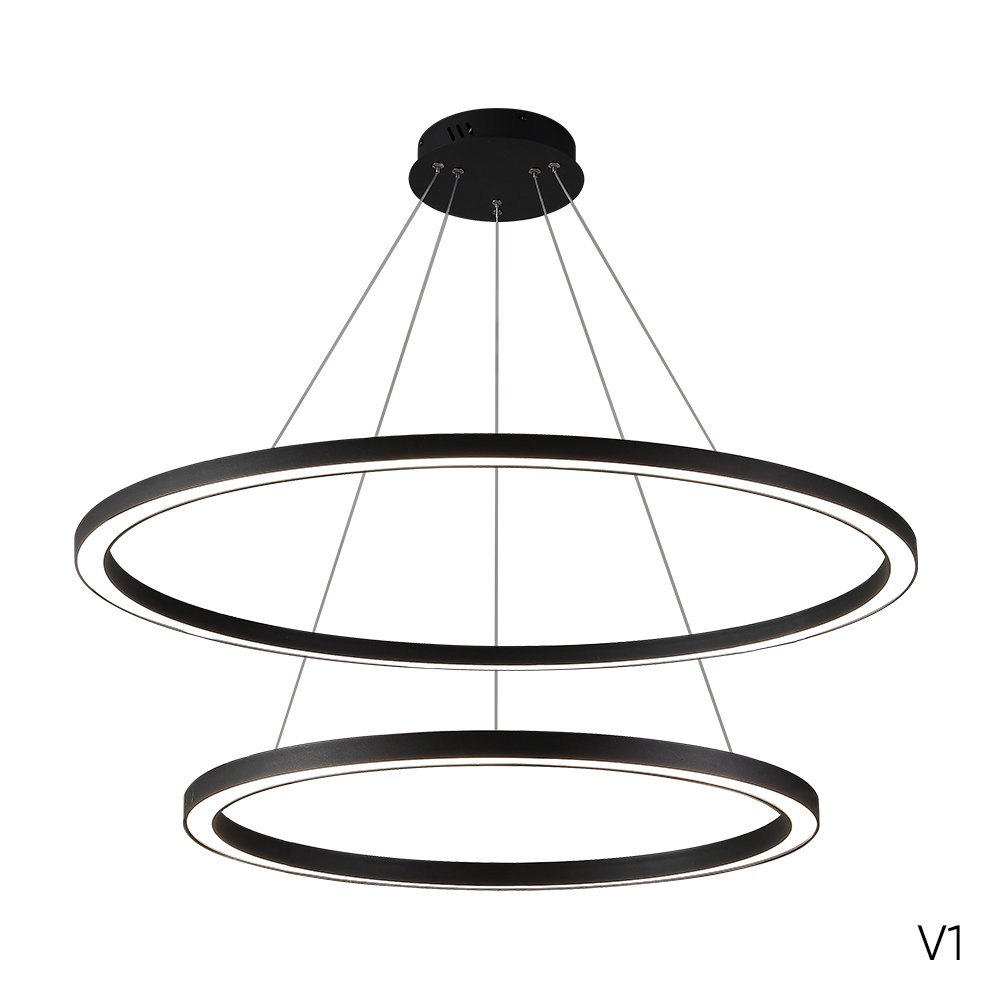 FORTUNA SP123W LED BLACK Подвесная люстра Crystal Lux Fortuna FORTUNA SP123W LED BLACK