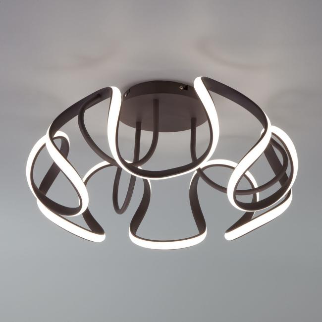 90238/1 кофе Потолочная люстра Eurosvet Alstroemeria 90238/1 кофе