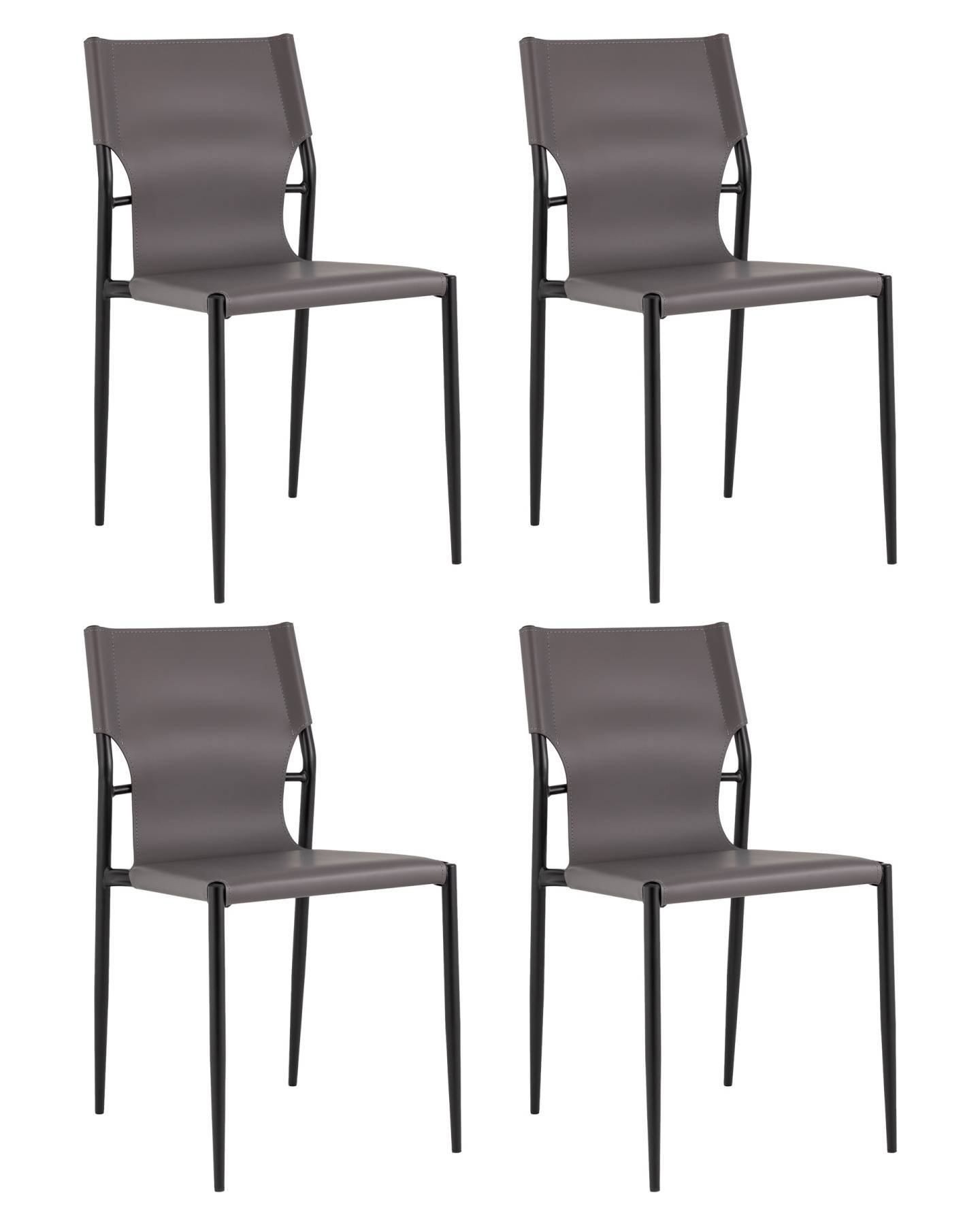EL-2 grey X4 Комплект стульев Stool Group EL-2 grey X4