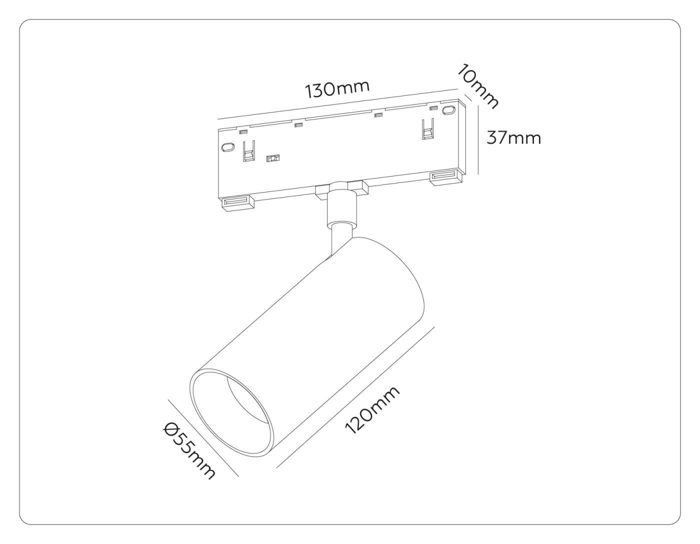 GL2309 Трековый светильник Ambrella GL2309