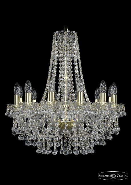 1409/12/195/h-63 G Подвесная хрустальная люстра 1409 Bohemia 1409/12/195/h-63 G