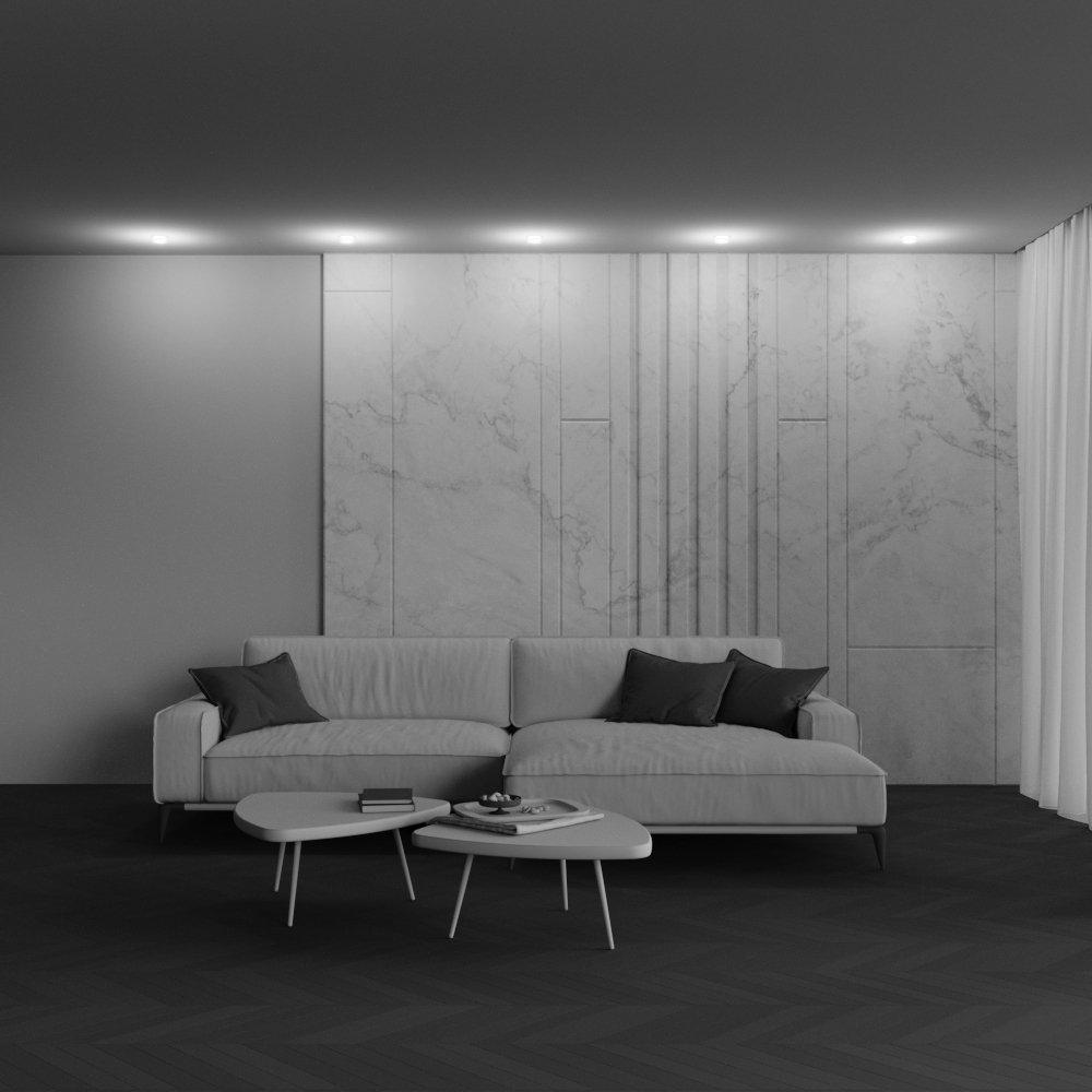 DL065-12W4K-TRS-W Встраиваемый светильник Maytoni Nude DL065-12W4K-TRS-W