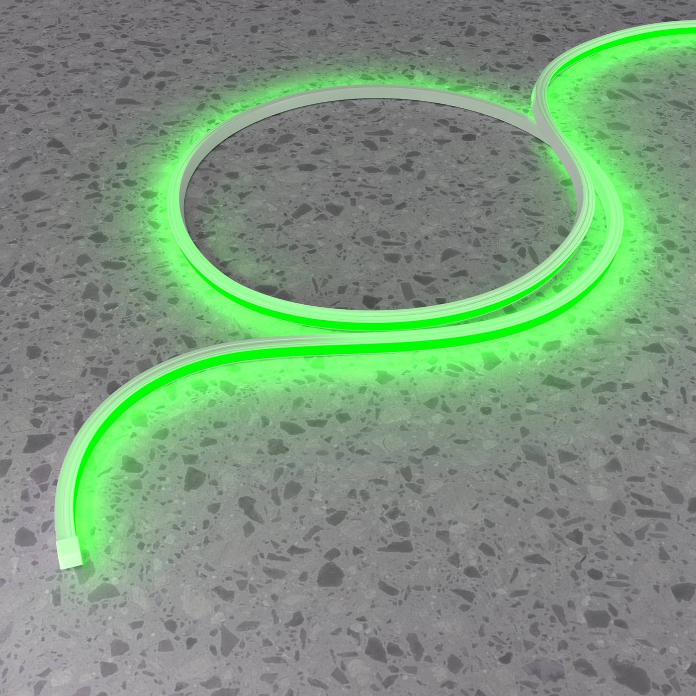 Гибкий неон 12x12 24В 14,4Вт/м RGB IP67 5м Maytoni Изгиб вдоль оптической оси 432024