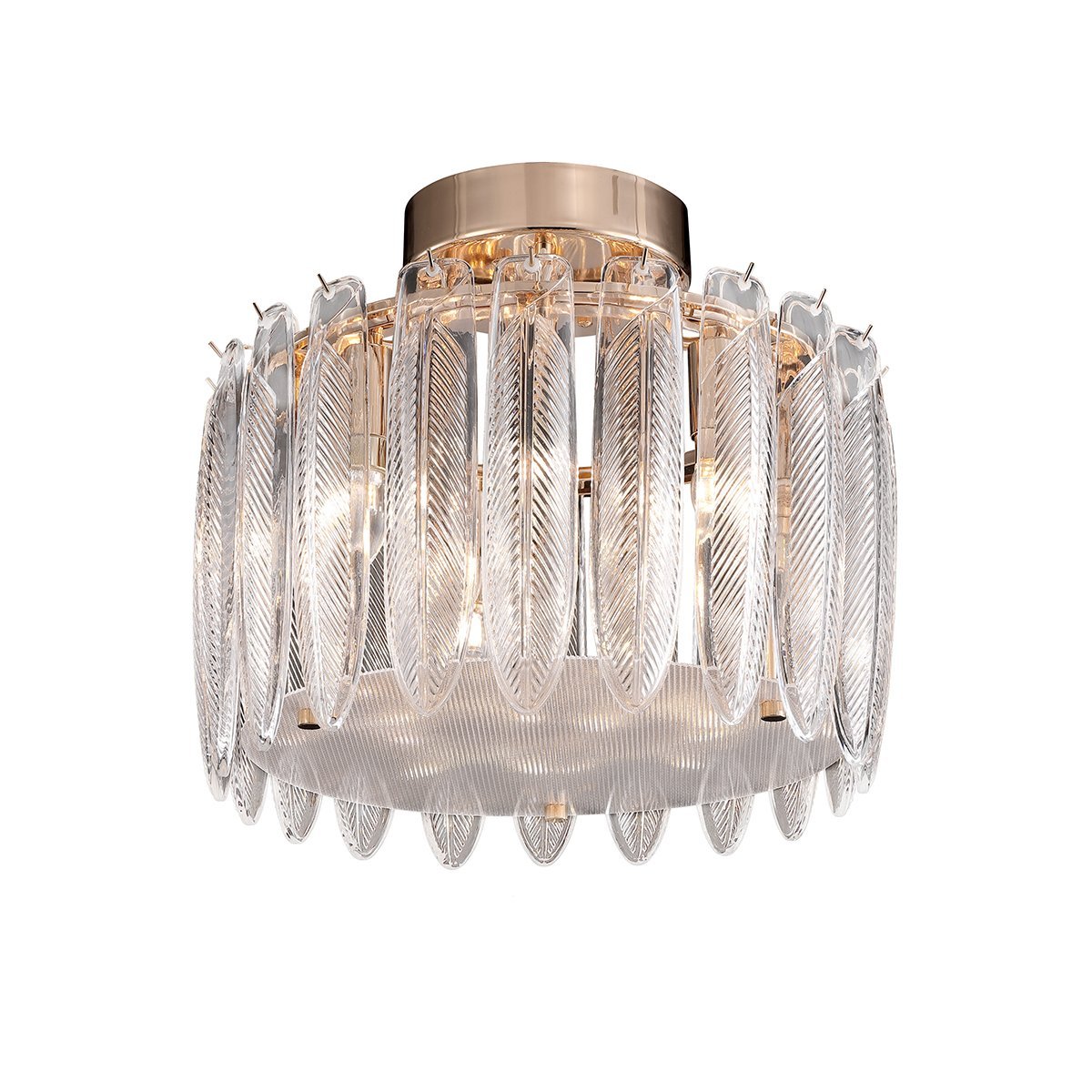 MX22027002-D45 gold Потолочная люстра Delight Collection Piuma MX22027002-D45 gold