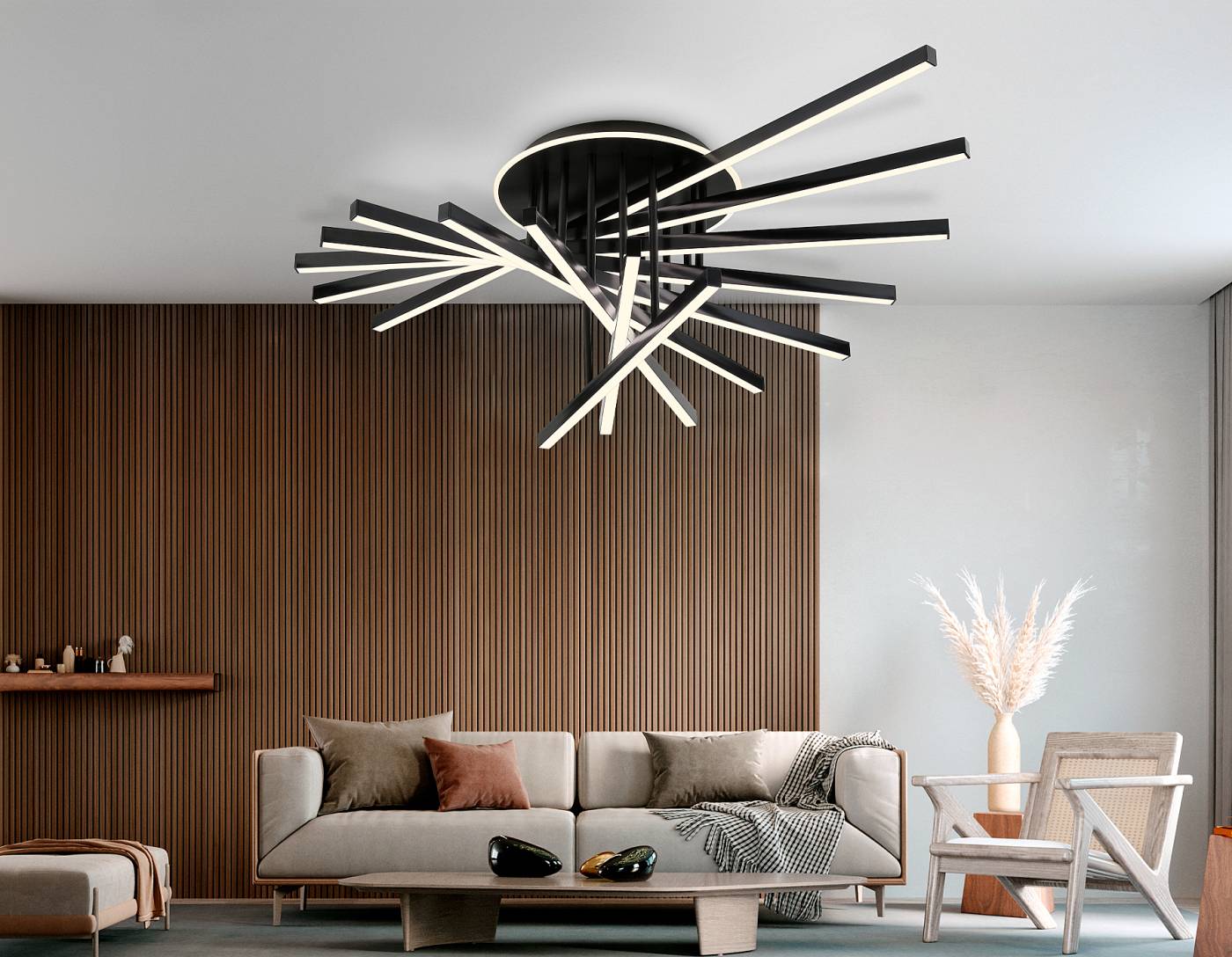 Потолочная люстра Ambrella LineTech FL6292