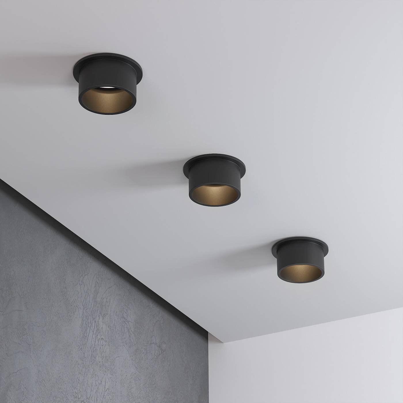 Встраиваемый светильник Elektrostandard Moll 25004/01 GU10 чёрный