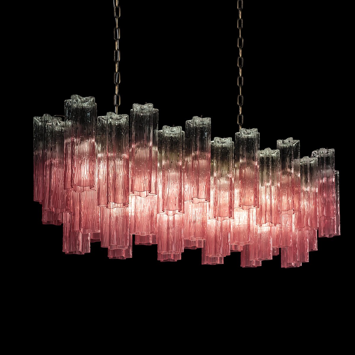 10580/1000R Clear pink 10580/1000R Clear pink Подвесной светильник LOFT IT Murano