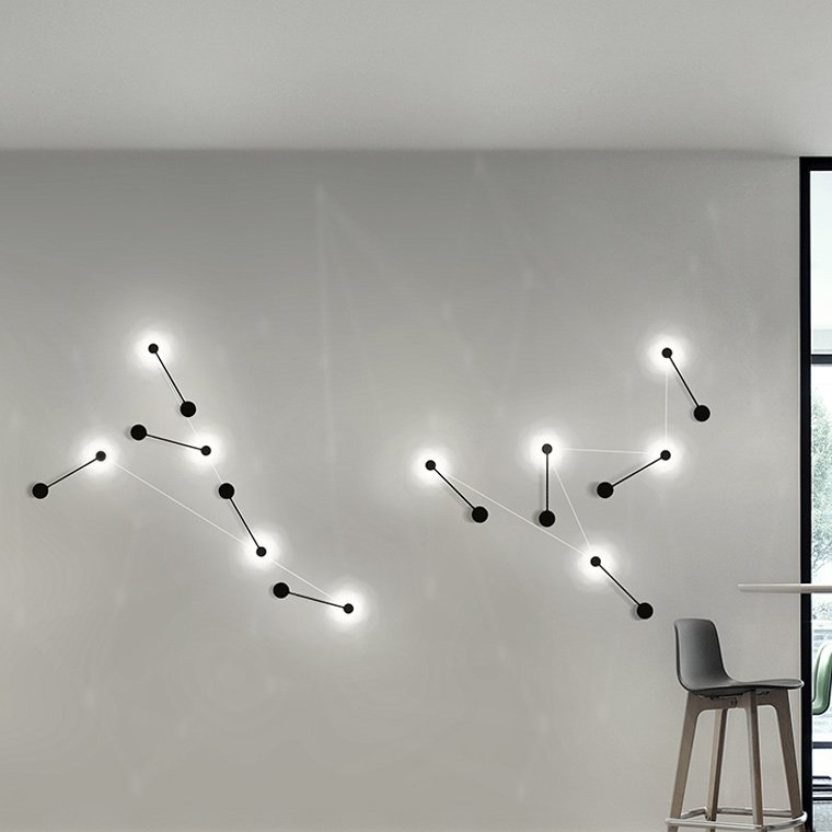 101536-26 Настенный светильник ImperiumLoft Dots01 101536-26