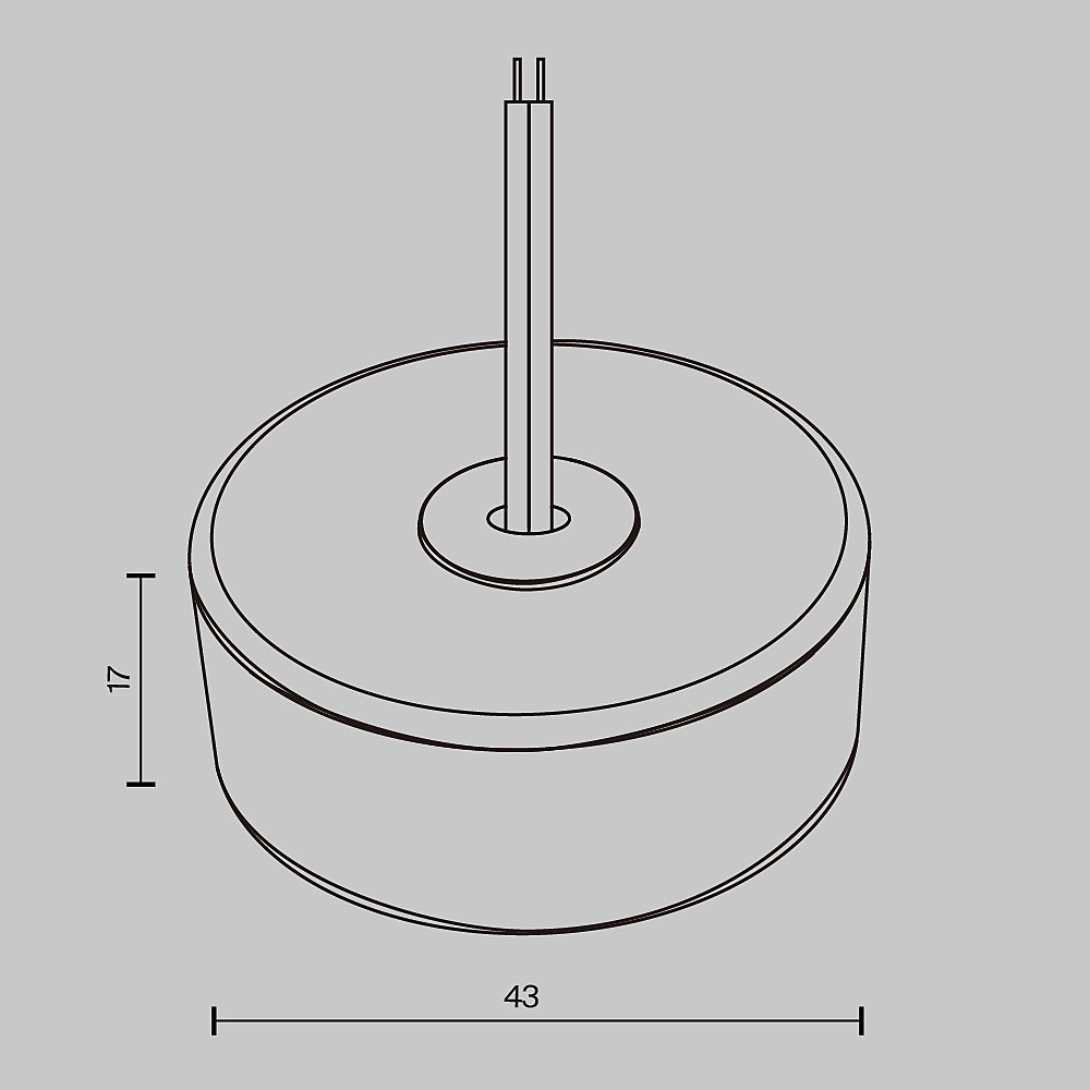 Диммер для выключателя DIM 1 зона Maytoni Пульты 711038