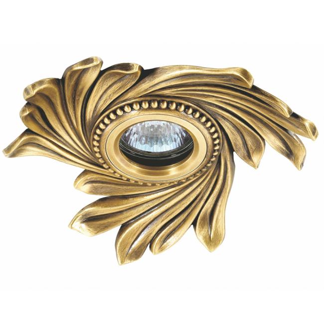 Встраиваемый светильник с узорами Vintage 369966 Novotech