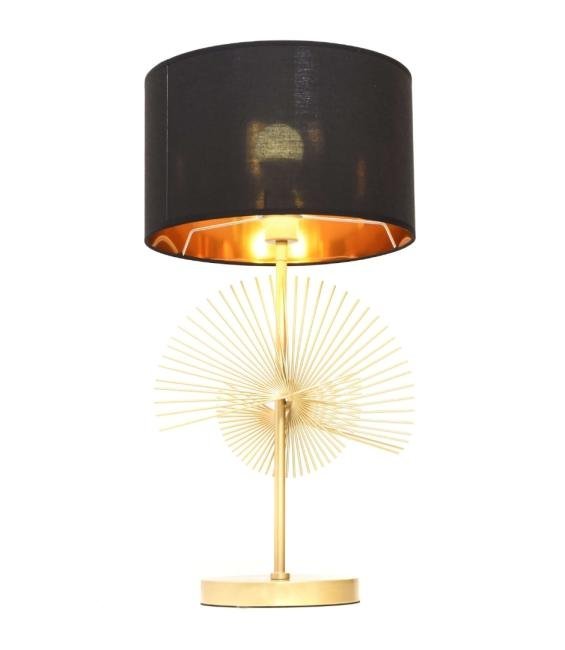 Настольная лампа Lumina Deco Fonti LDT 5534 GD+BK