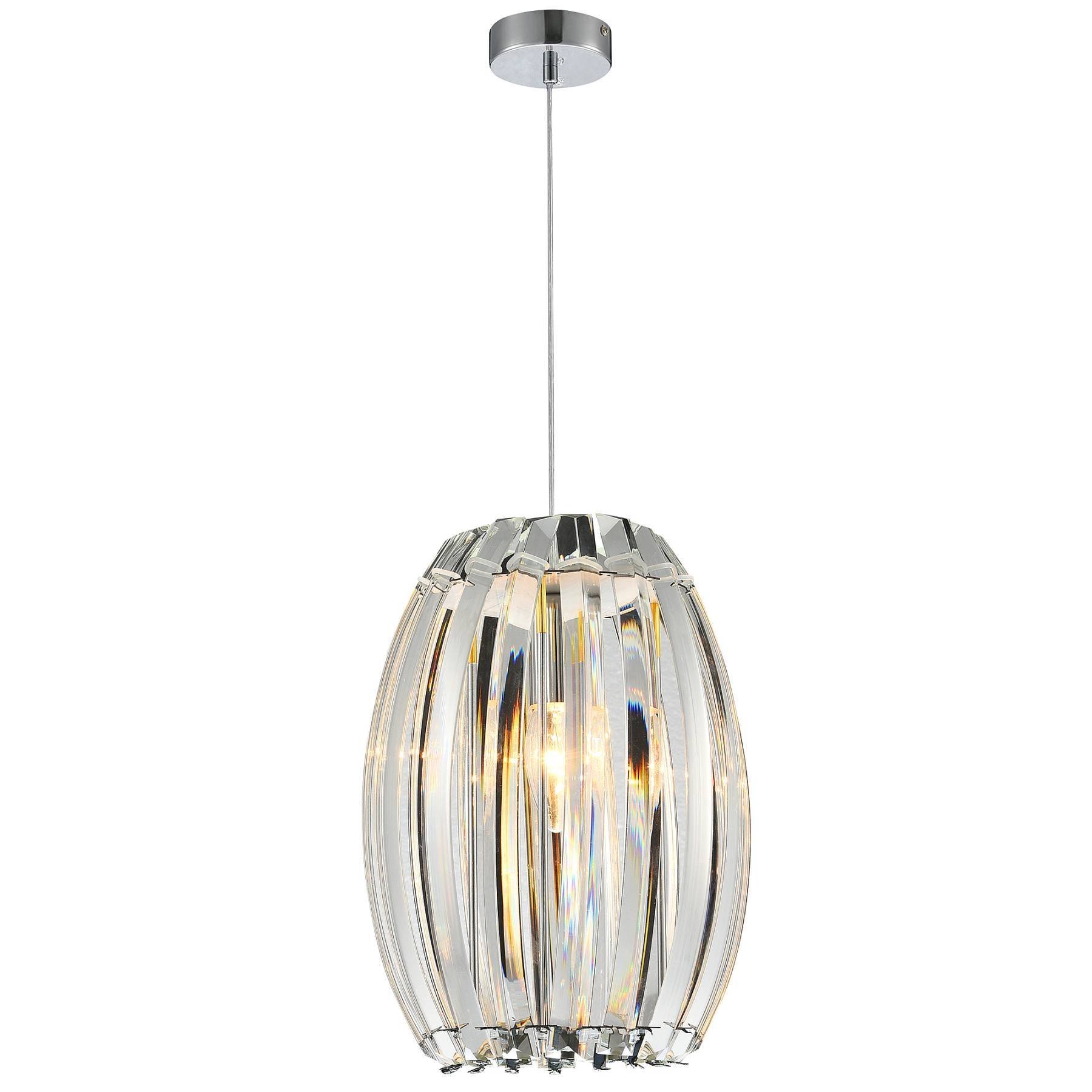 ORBIS 79007/1W CHROME Светильник подвесной Natali Kovaltseva Orbis ORBIS 79007/1W CHROME