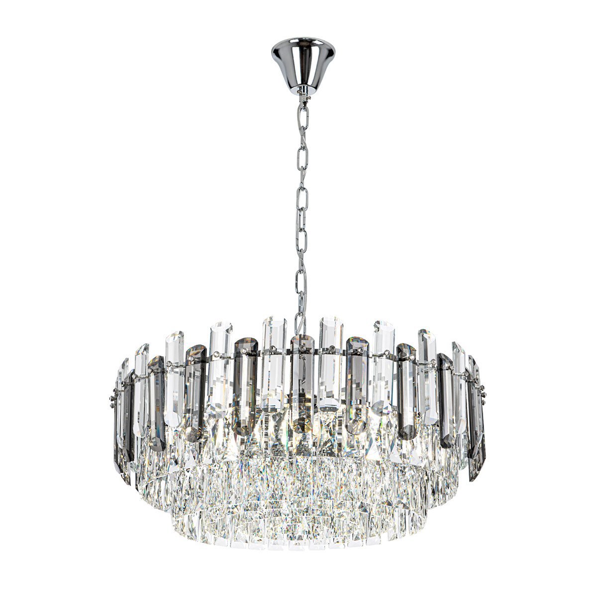 ML.9006.12 CR-SM Подвесная люстра ML Modelux ML.9006.12 CR-SM
