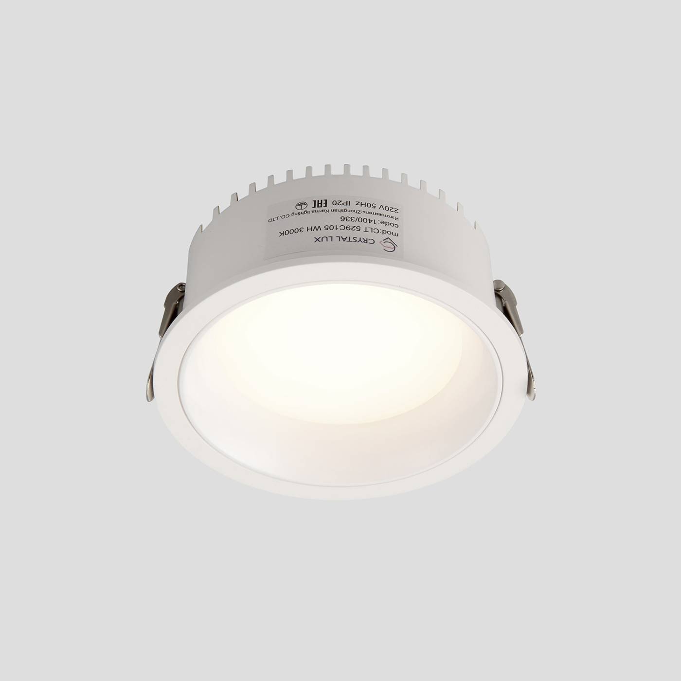 CLT 529C105 WH 3000K Встраиваемый светильник Crystal Lux Clt 529 CLT 529C105 WH 3000K