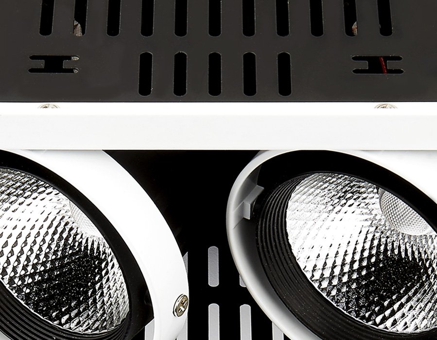 T812 BK/CH 2*12W 4200K Карданный светильник Ambrella Cardano T812 BK/CH 2*12W 4200K